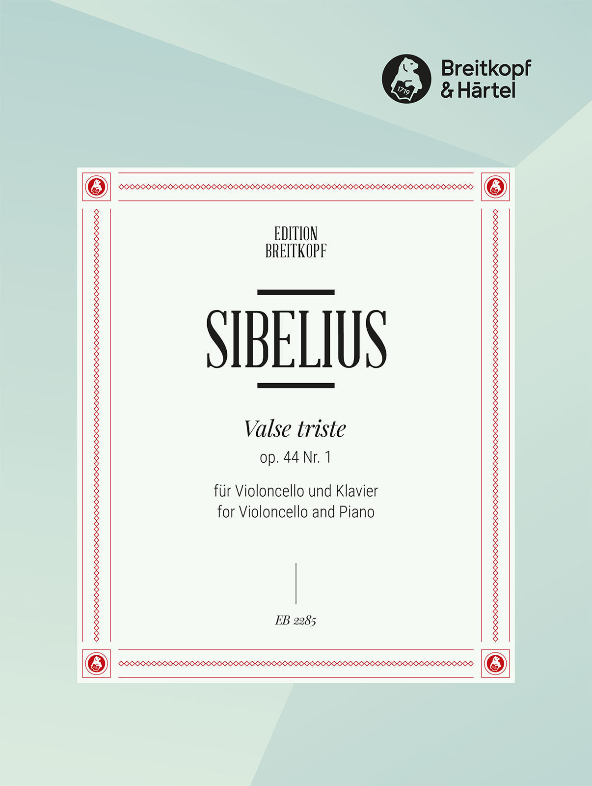 Sibelius: Valse triste, Op. 44, No. 1 (arr. for cello)
