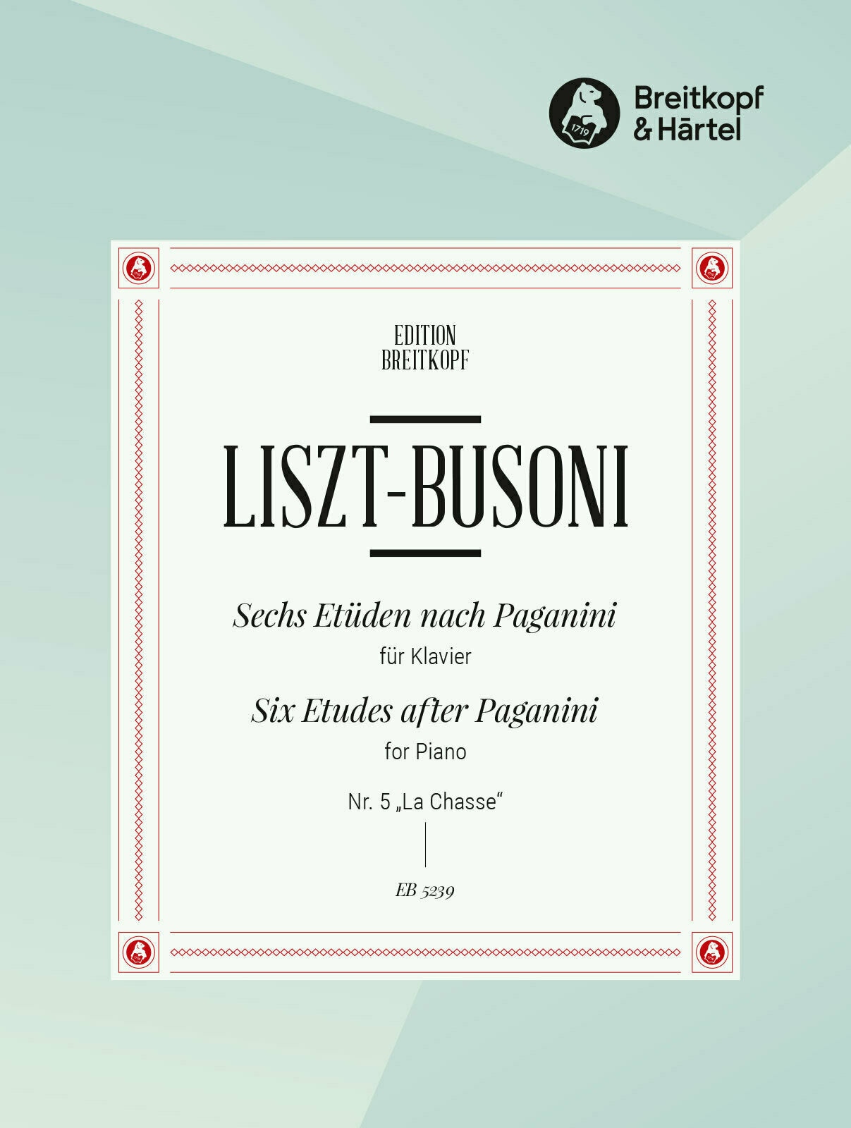 Liszt-Busoni: Etude No. 5 after Paganini - "La Chasse"