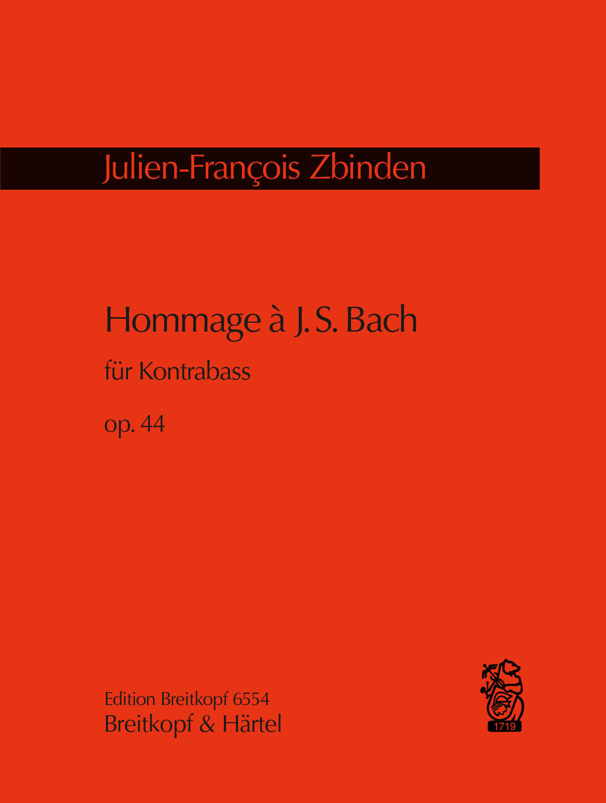 Zbinden: Hommage à J. S. Bach, Op. 44