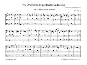 Free Organ Works of North German Baroque