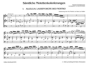 Scheidemann: Complete Motet Intabulations