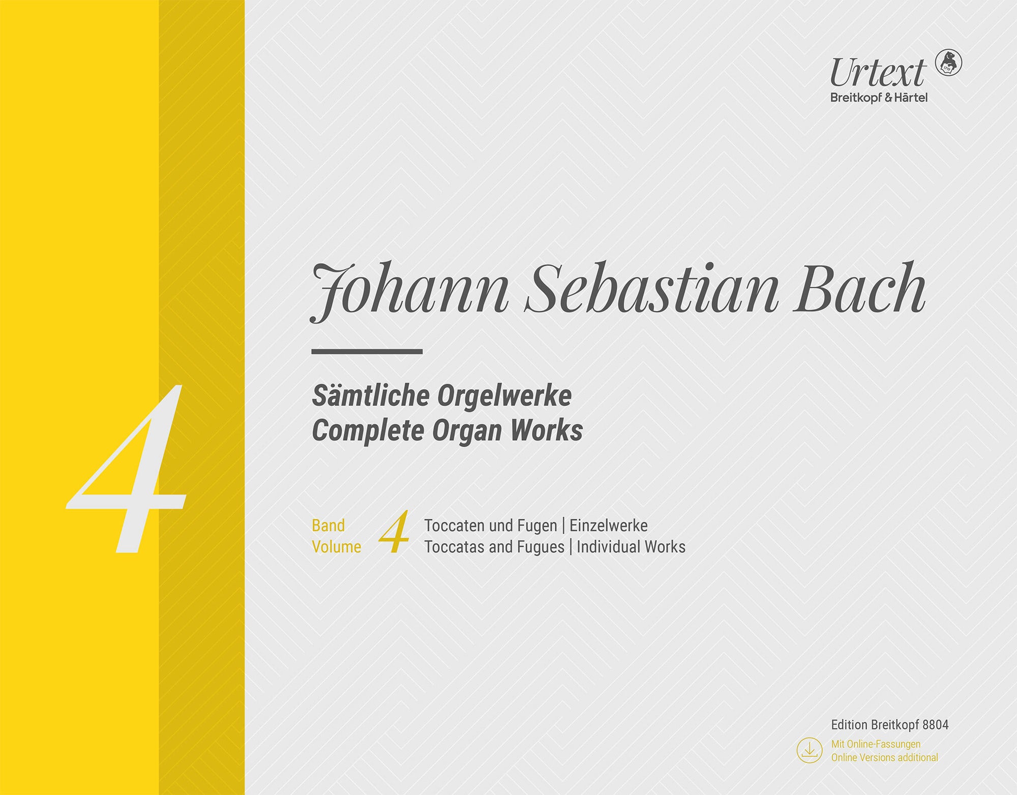 Bach: Complete Organ Works - Volume 4 (Toccatas and Fugues / Individual Works)