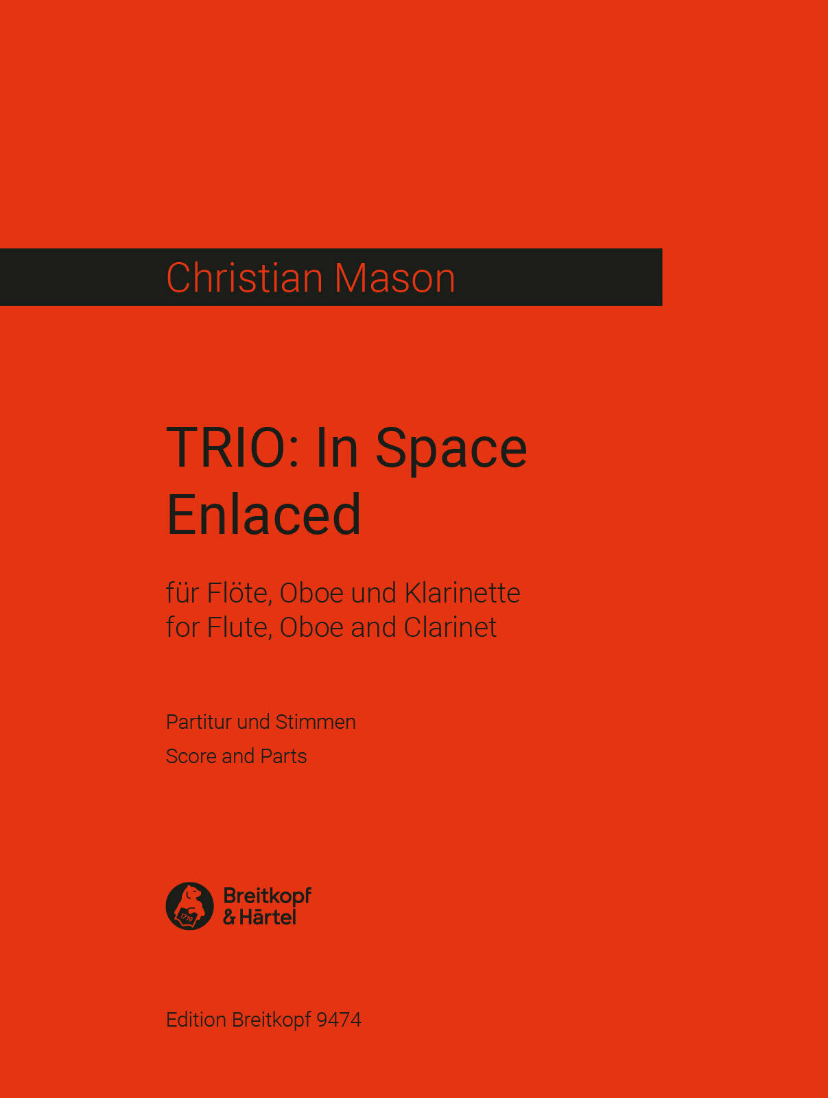 Mason: TRIO - in Space Enlaced (Version for Flute, Oboe, and Clarinet)