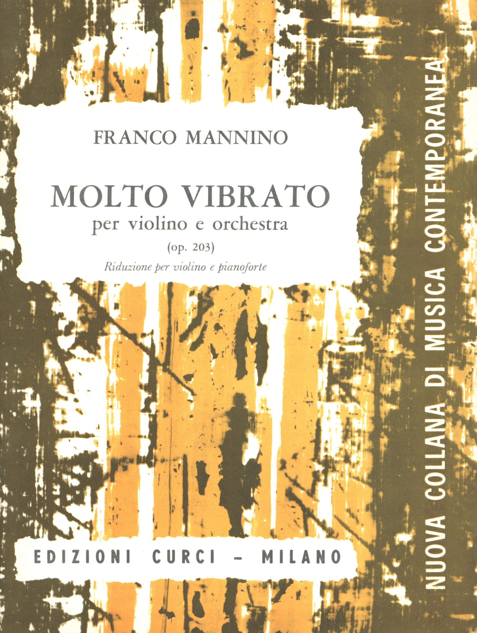 Mannino: Molto vibrato, Op. 203
