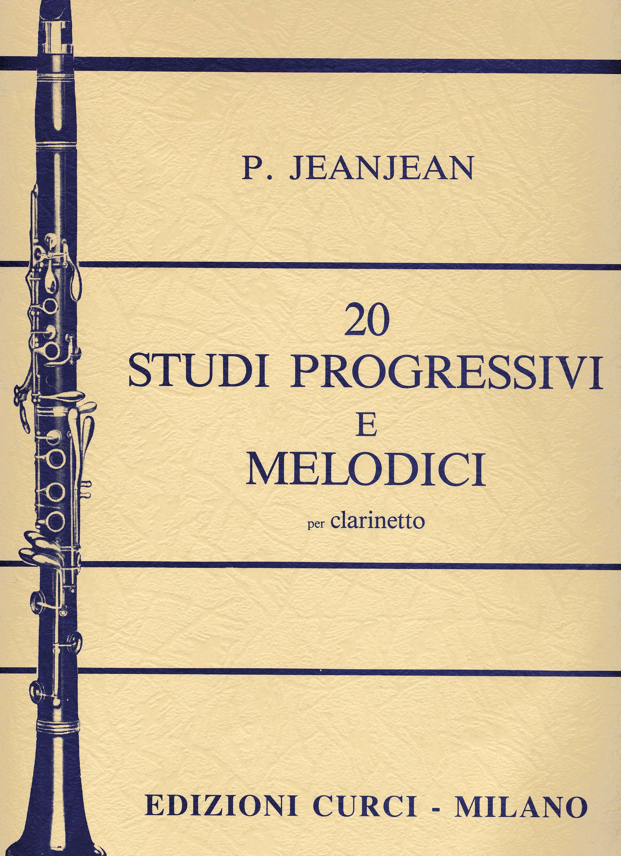 Jeanjean: 20 Progressive and Melodic Studies