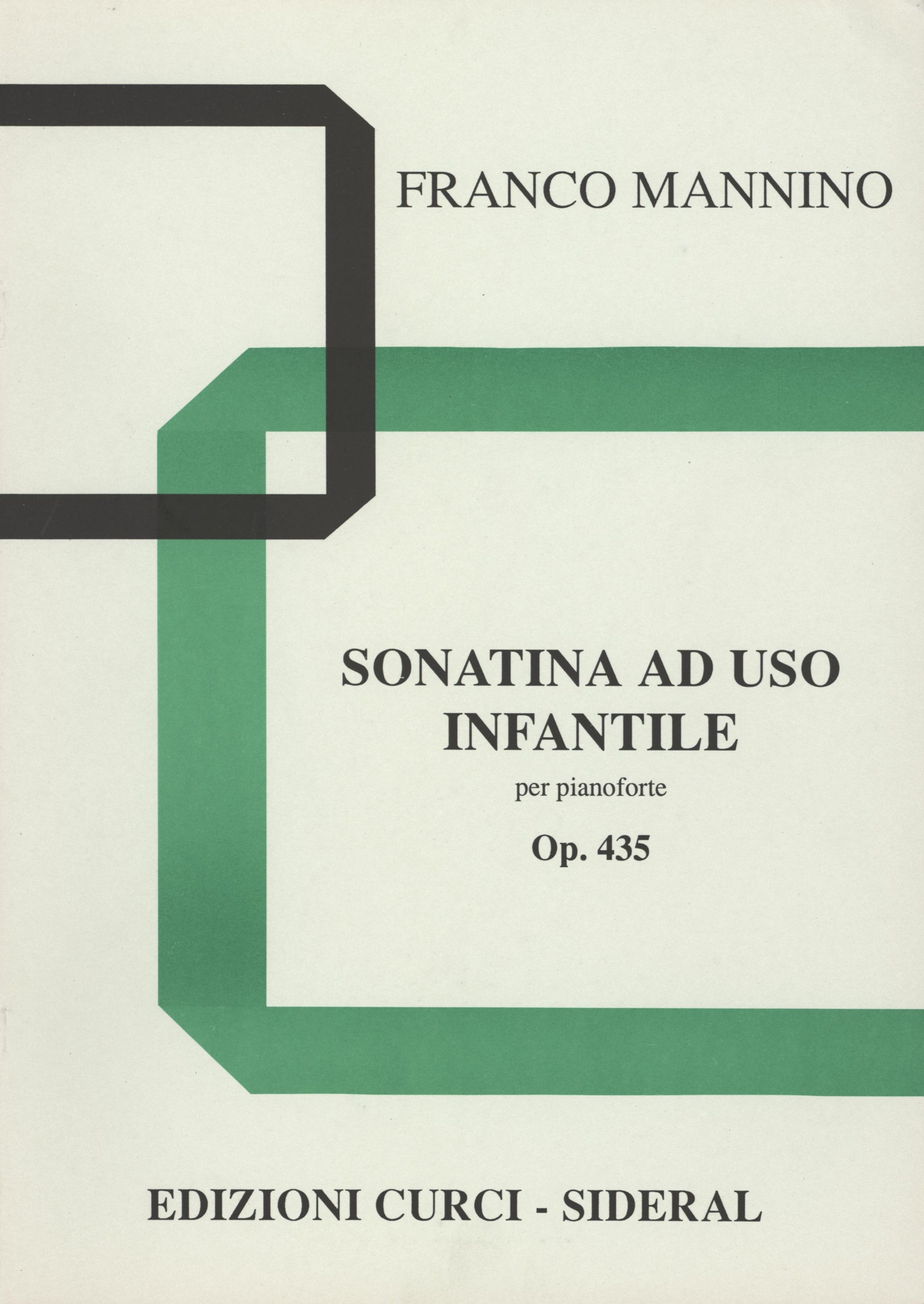 Mannino: Sonatina, Op. 435