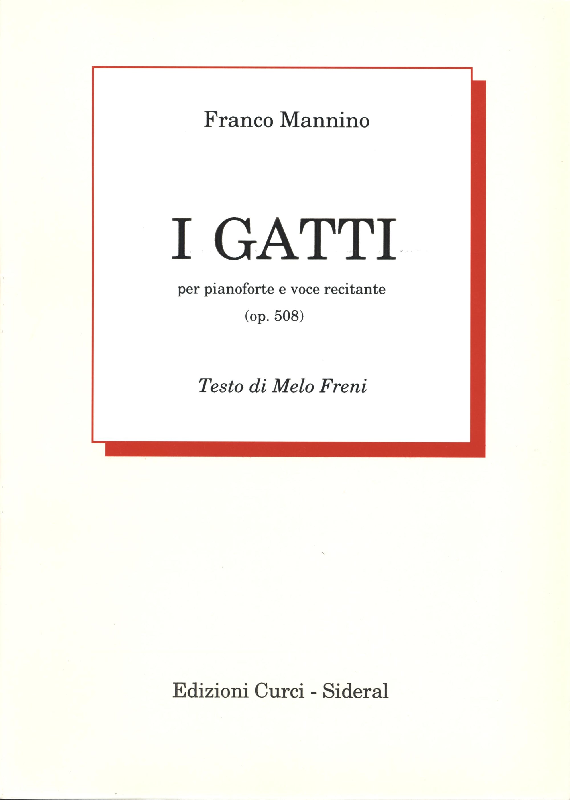 Mannino: I Gatti, Op. 508