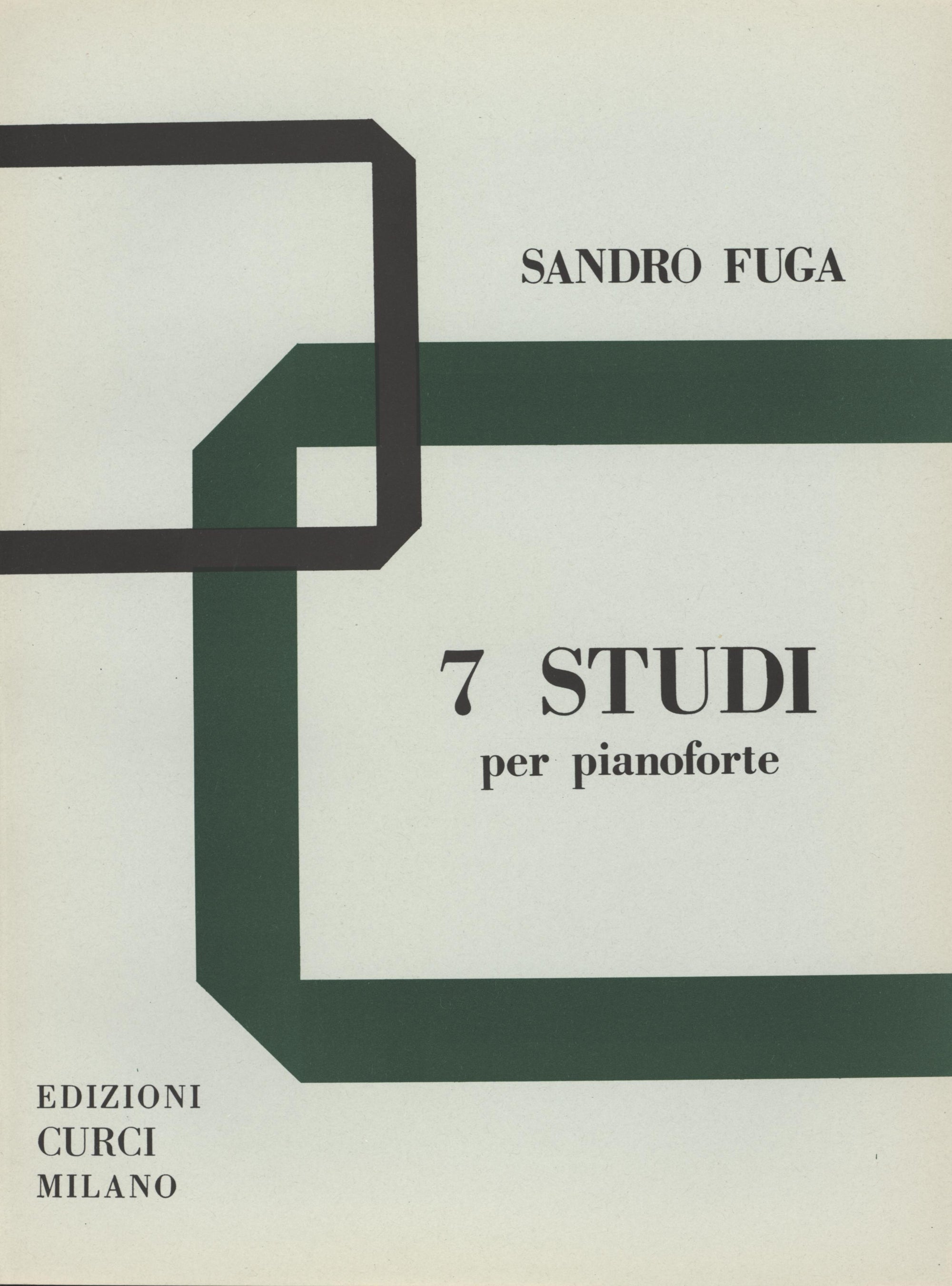 Fuga: 7 Studies for Piano