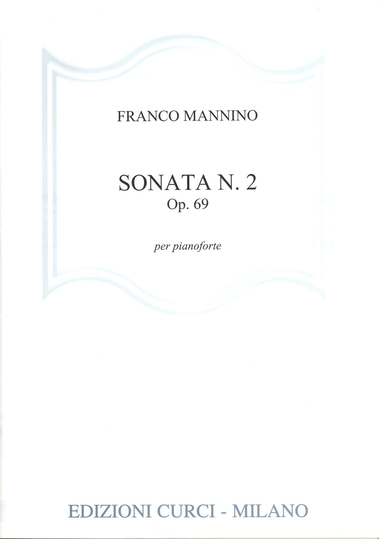 Mannino: Piano Sonata No. 2, Op. 69