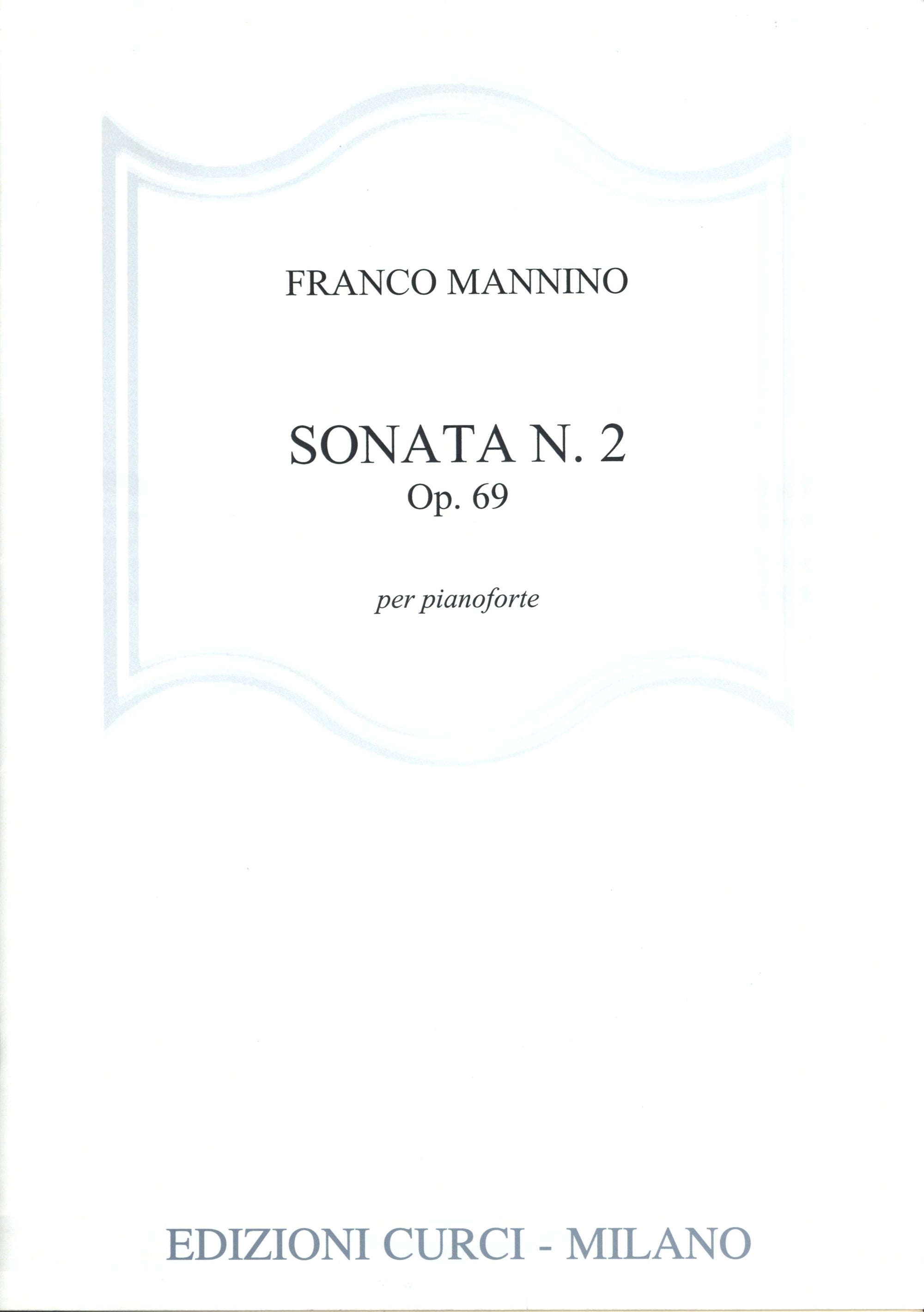 Mannino: Piano Sonata No. 2, Op. 69
