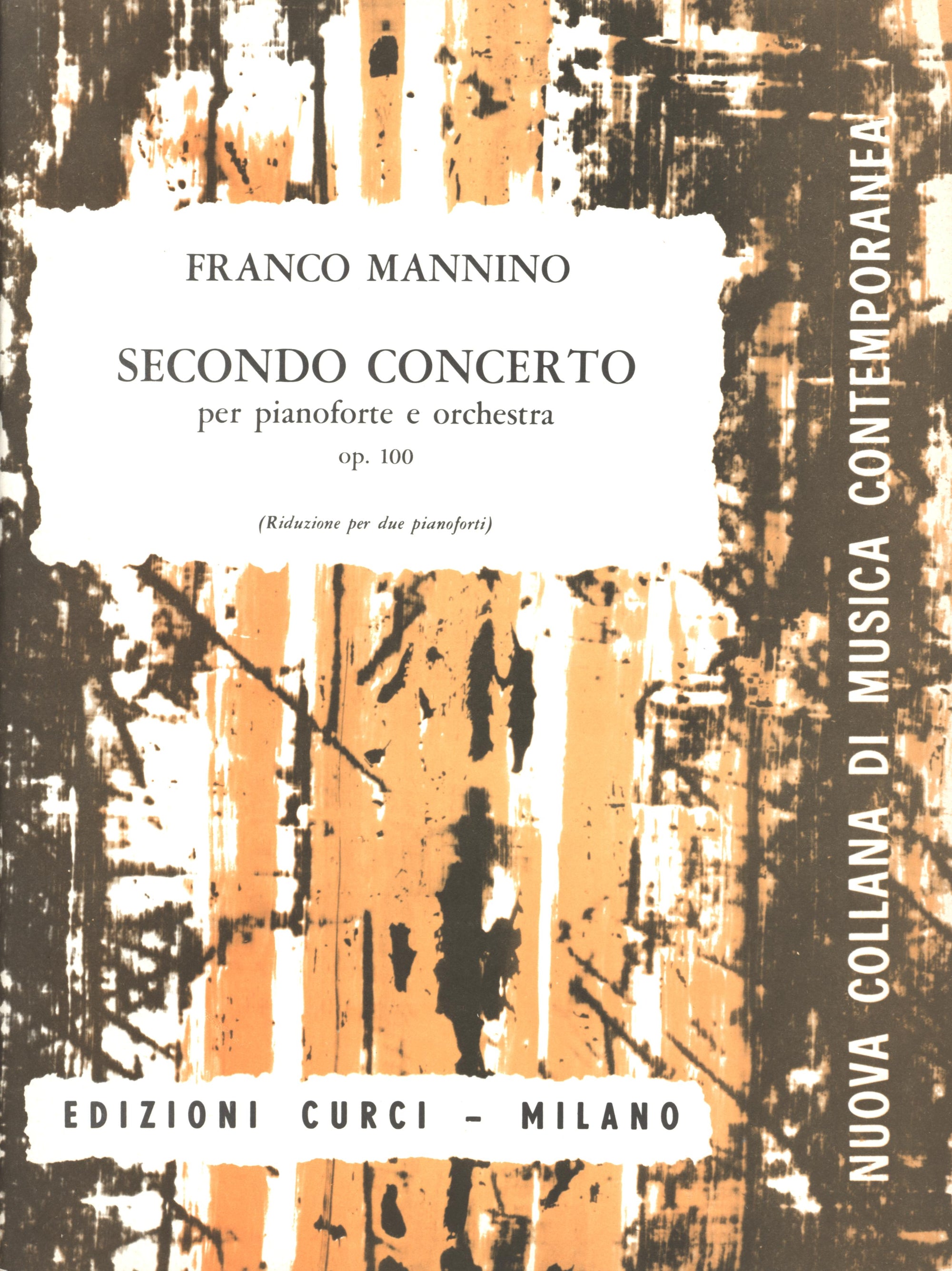 Mannino: Piano Concerto No. 2, Op. 100