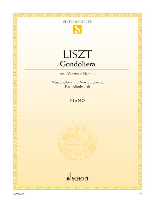 Liszt: Gondoliera from "Venezia e Napoli"