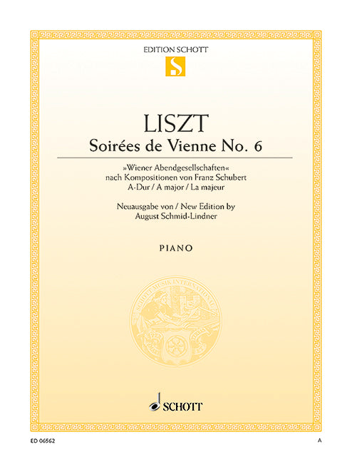 Liszt: Soireés de Vienne No. 6 in A Major, S. 427