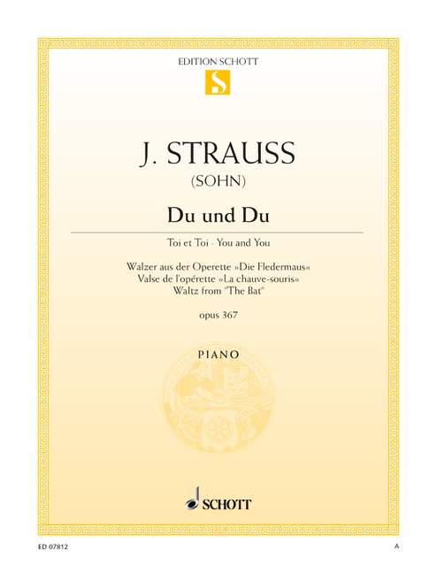 J. Strauss: Du and Du - Waltz from 'Die Fledermaus' (arr. for piano)