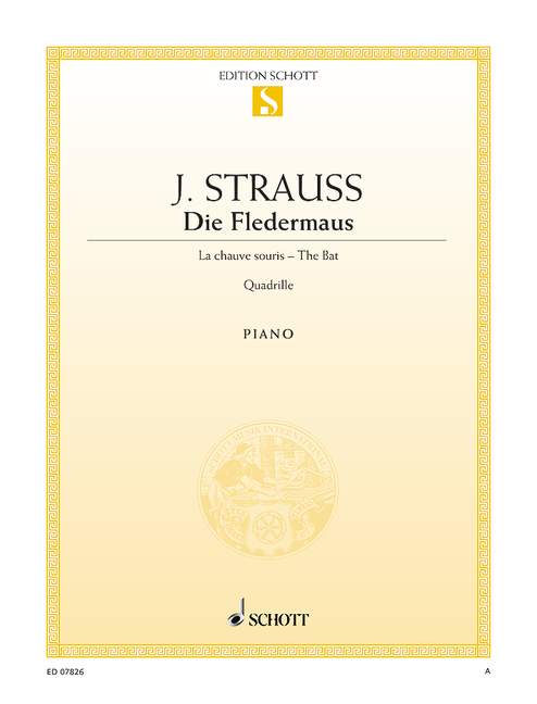 J. Strauss II: Fledermaus-Quadrille, Op. 363 (arr. for piano)