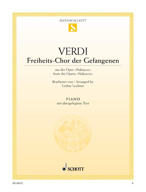 Verdi: Va, pensiero from 'Nabucco' (arr. for piano)