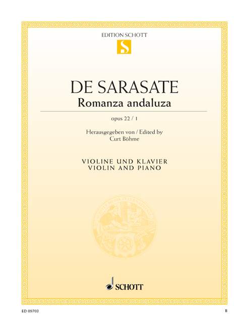 Sarasate: Romanza andaluza, Op. 22, No. 1