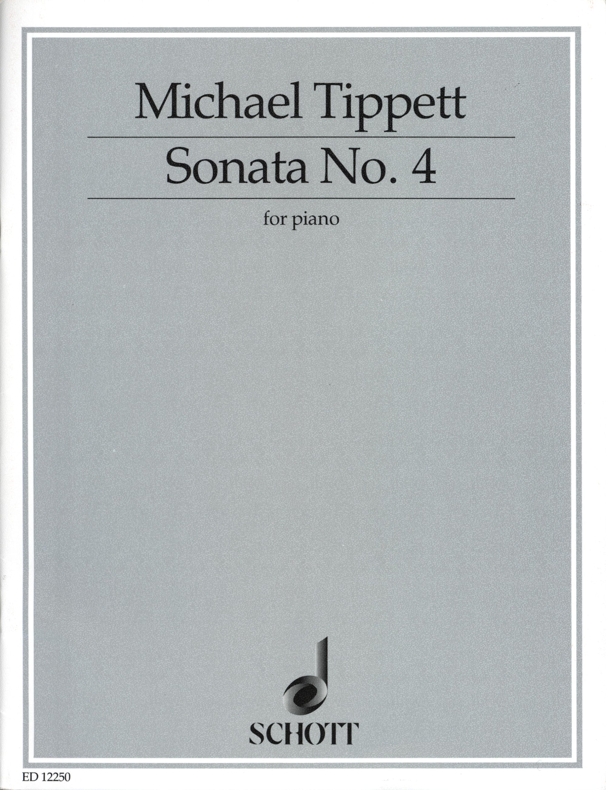 Tippett: Piano Sonata No. 4