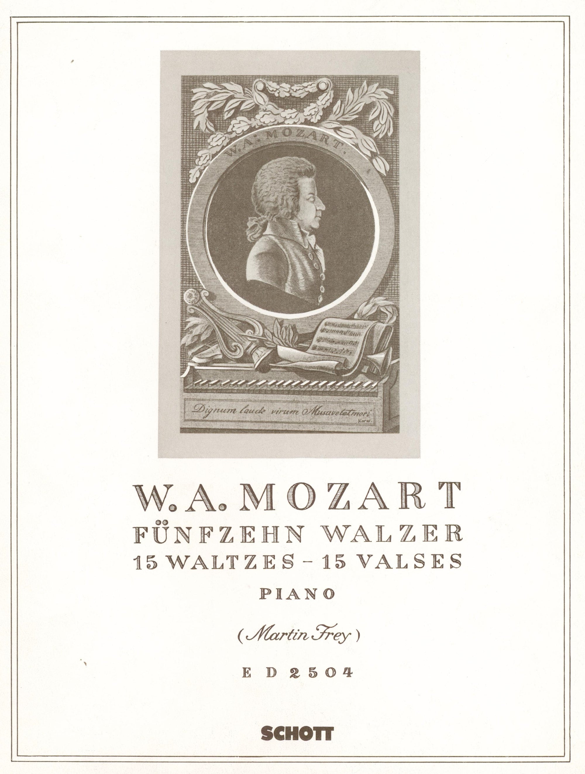 Mozart: 15 Waltzes