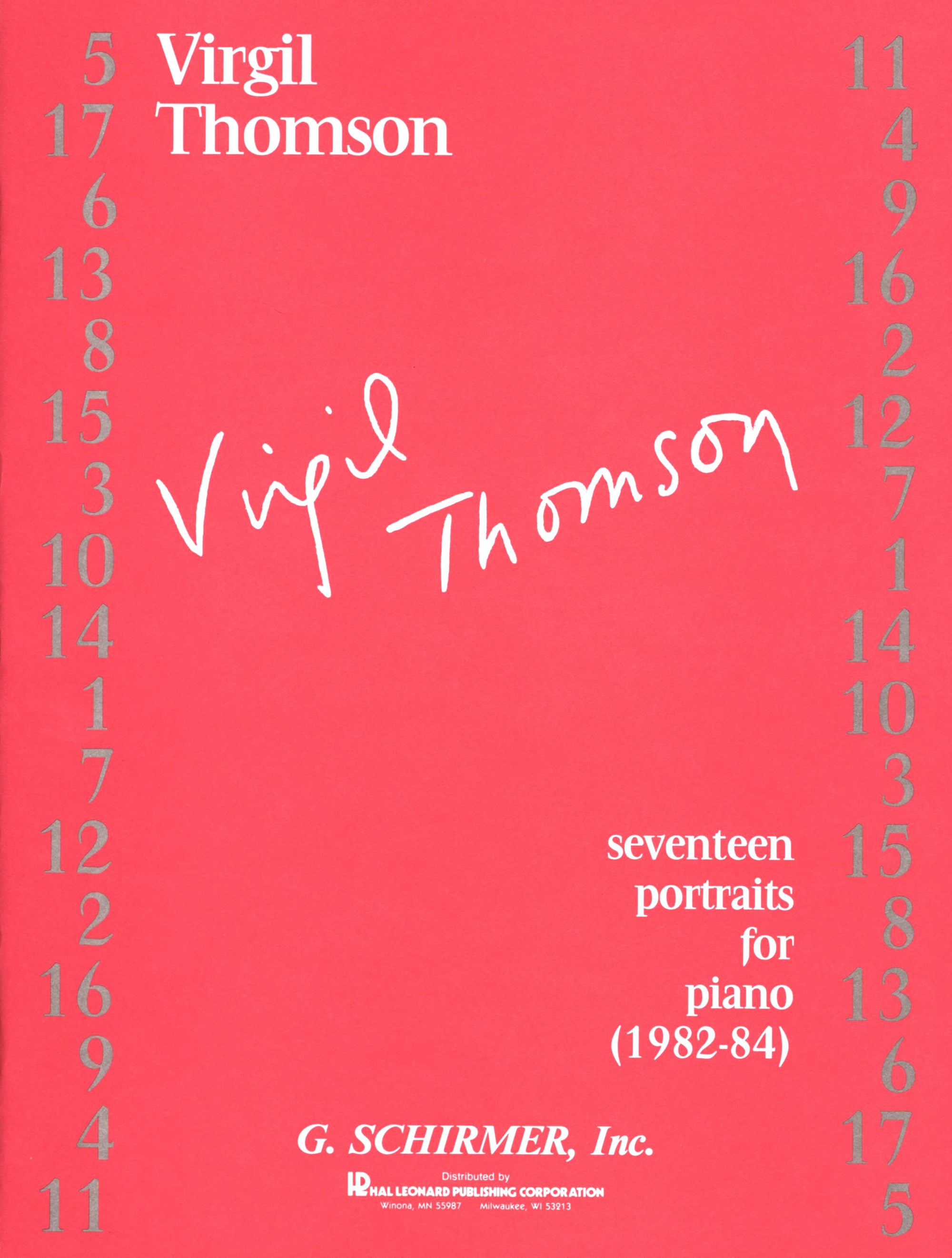 Thomson: 17 Portraits