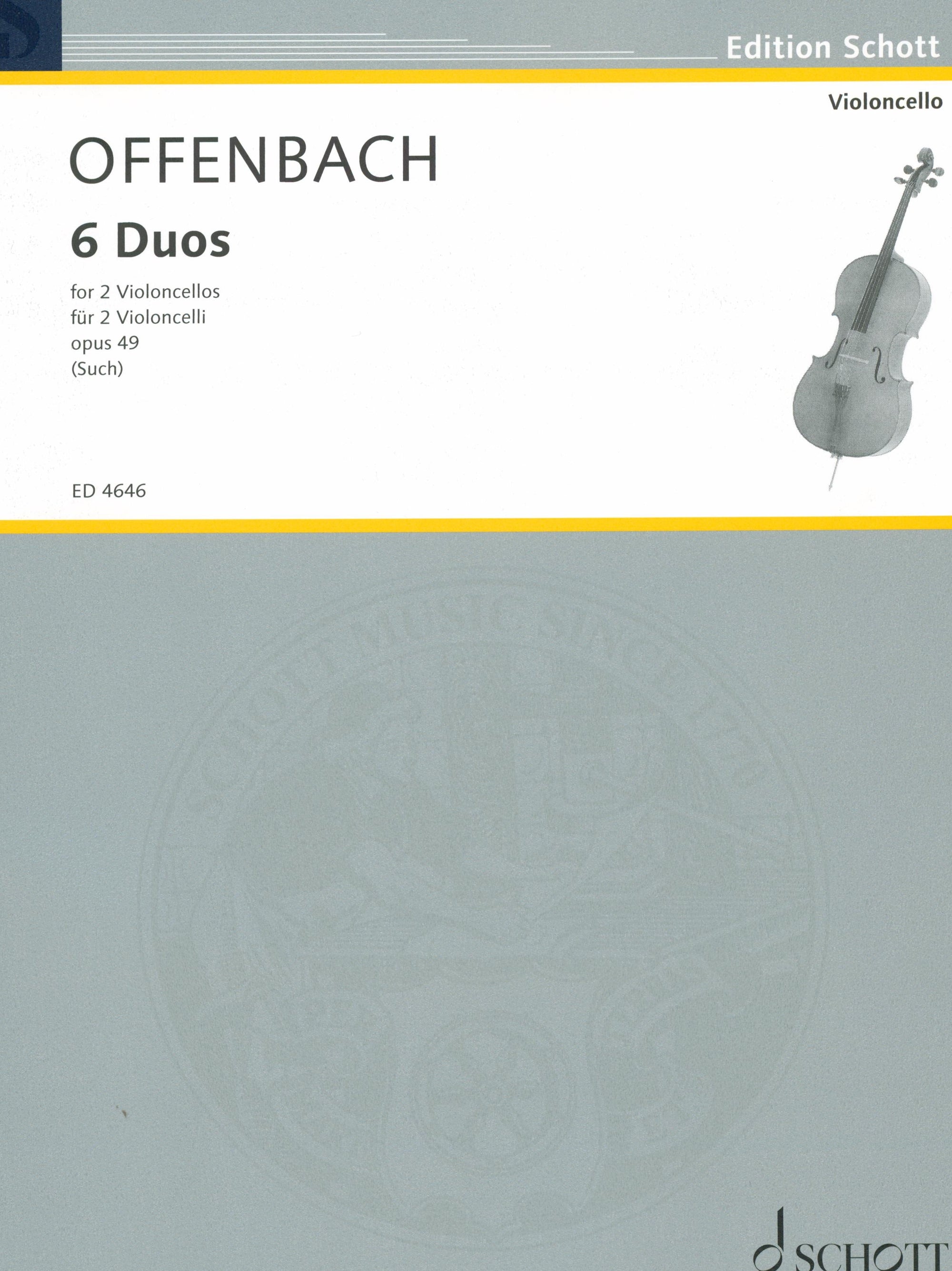 Offenbach: 6 Duos, Op. 49