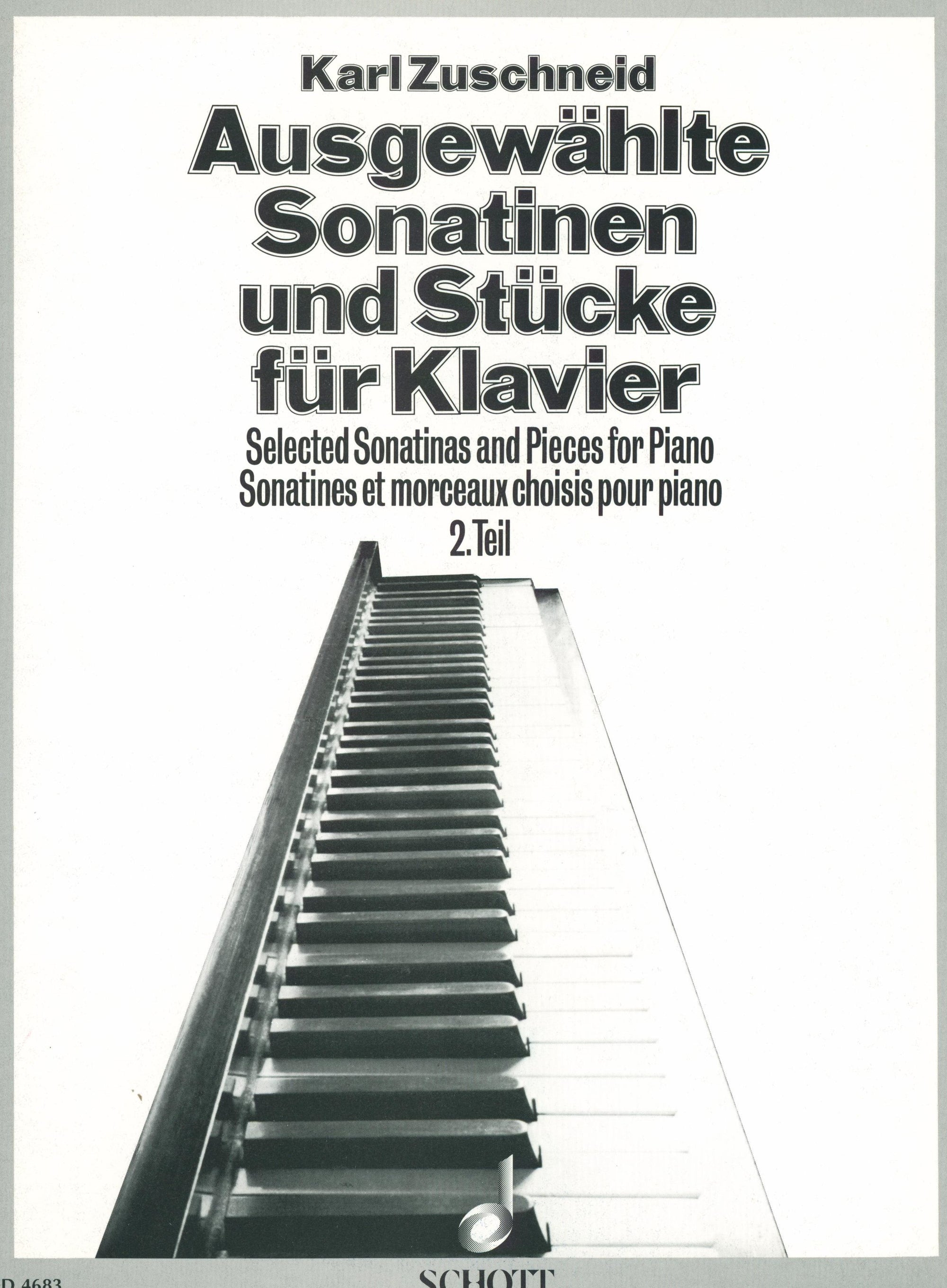 Selected Sonatinas and Pieces for Piano - Volume 2