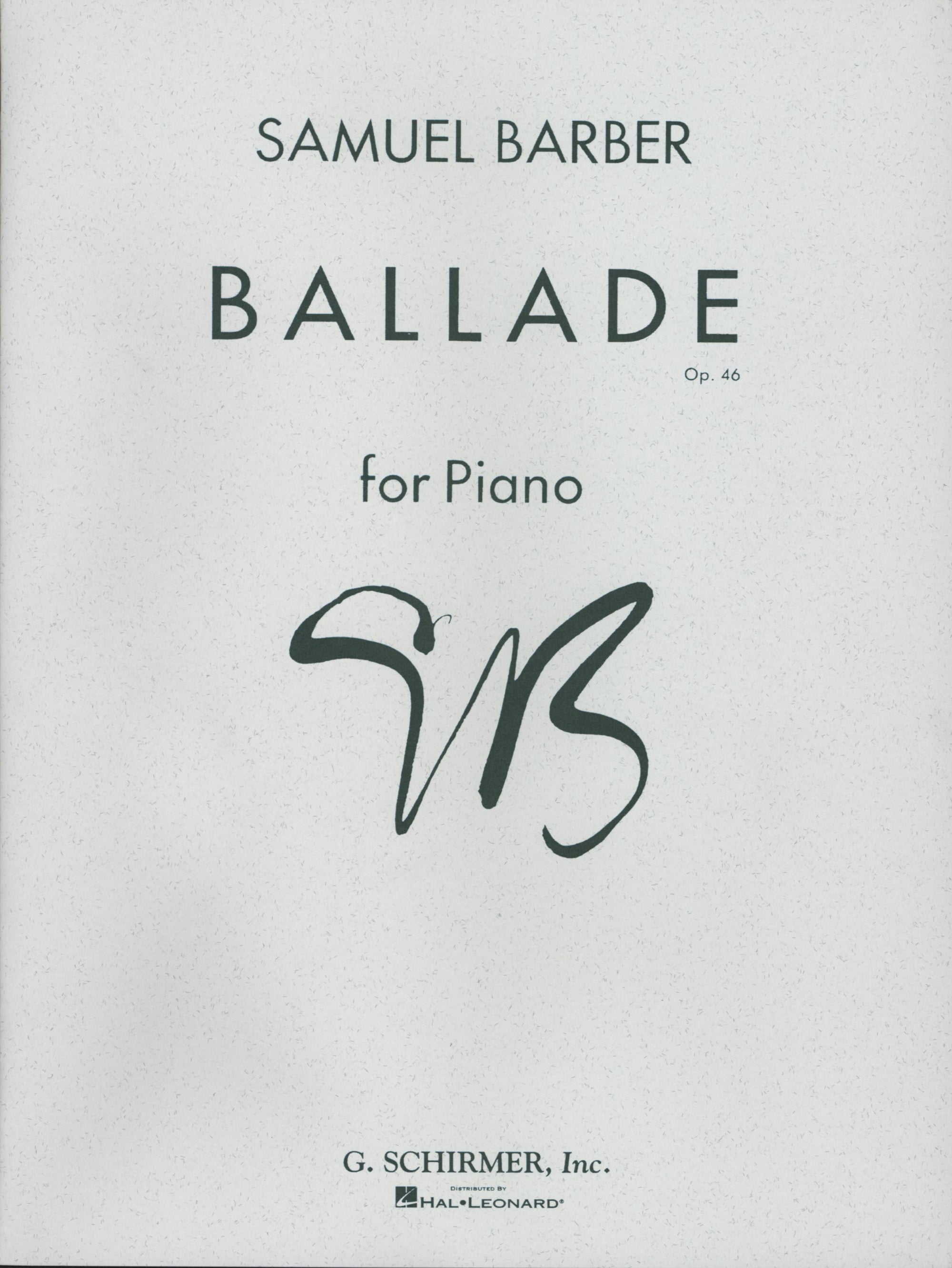 Barber: Ballade, Op. 46