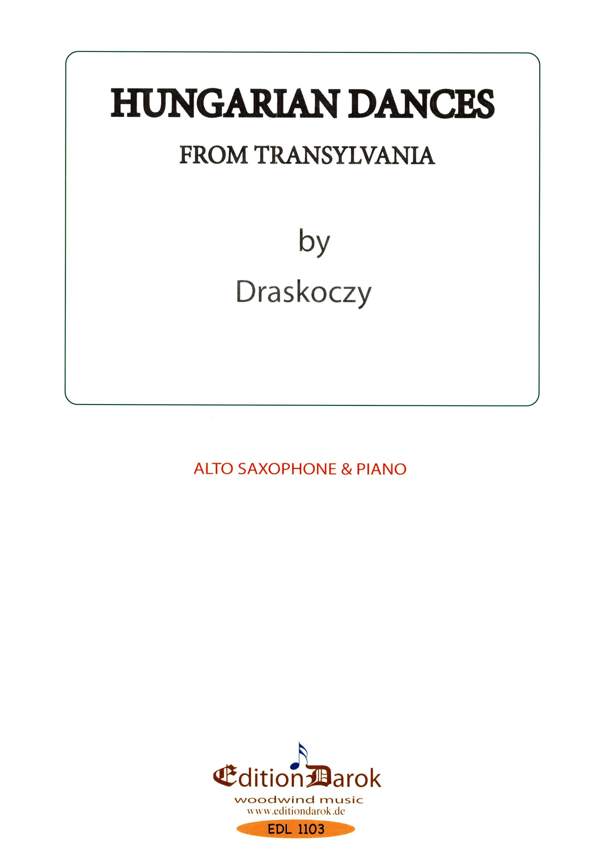 Draskóczy: Hungarian Dances from Transylvania