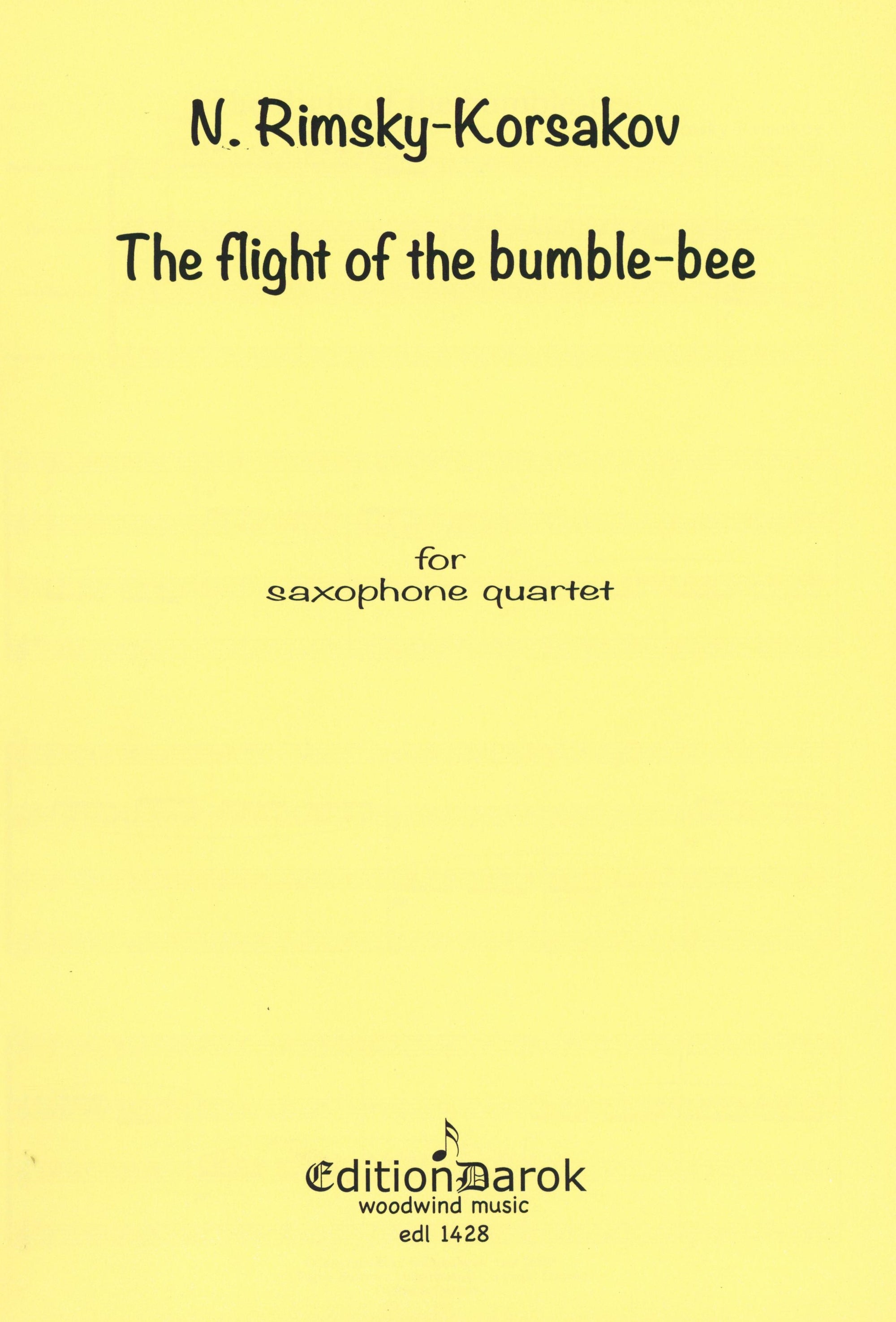 Rimsky-Korsakov: The Flight of the Bumblebee (arr. for saxophone quartet)