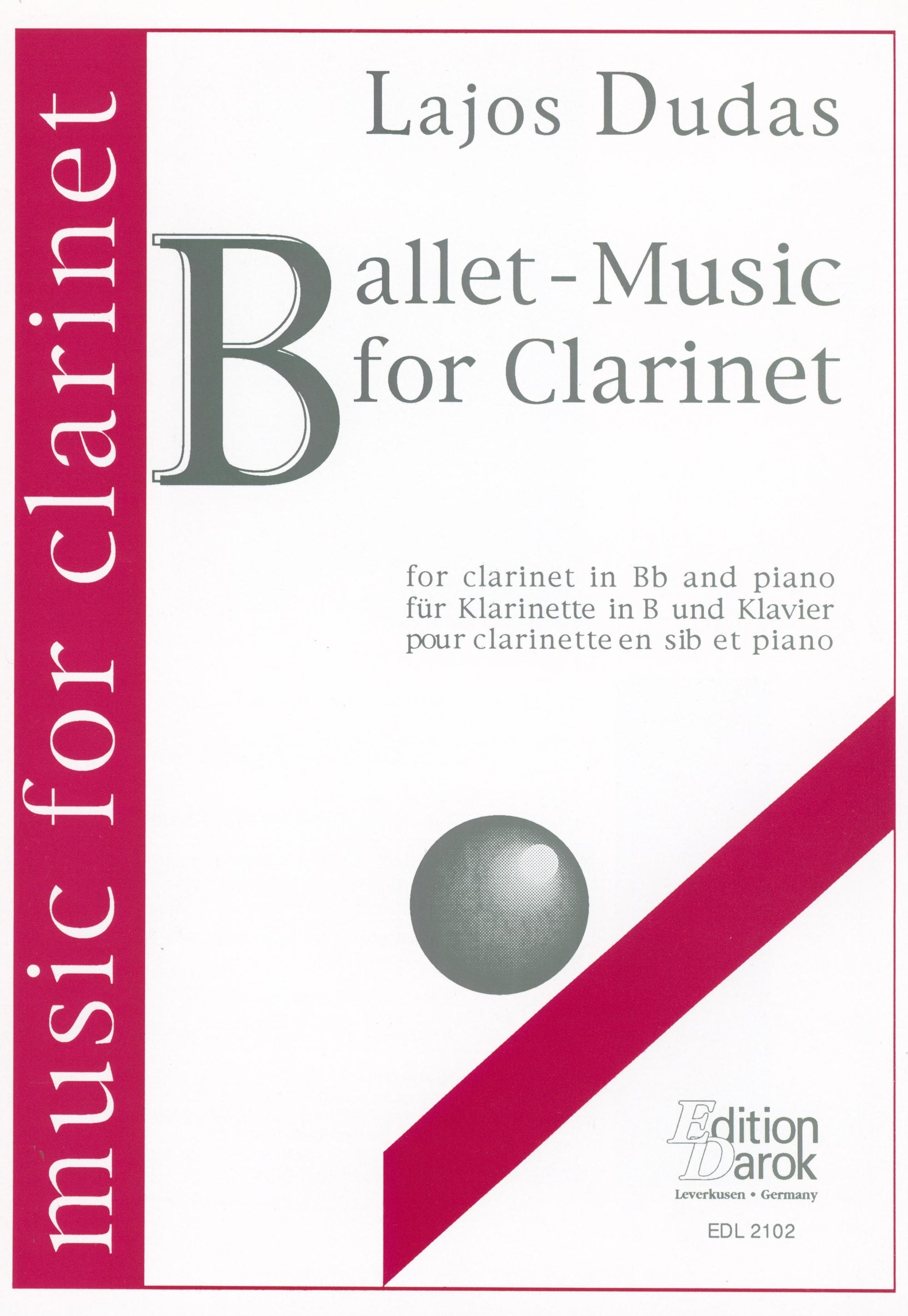 Dudas: Ballet Music for Clarinet