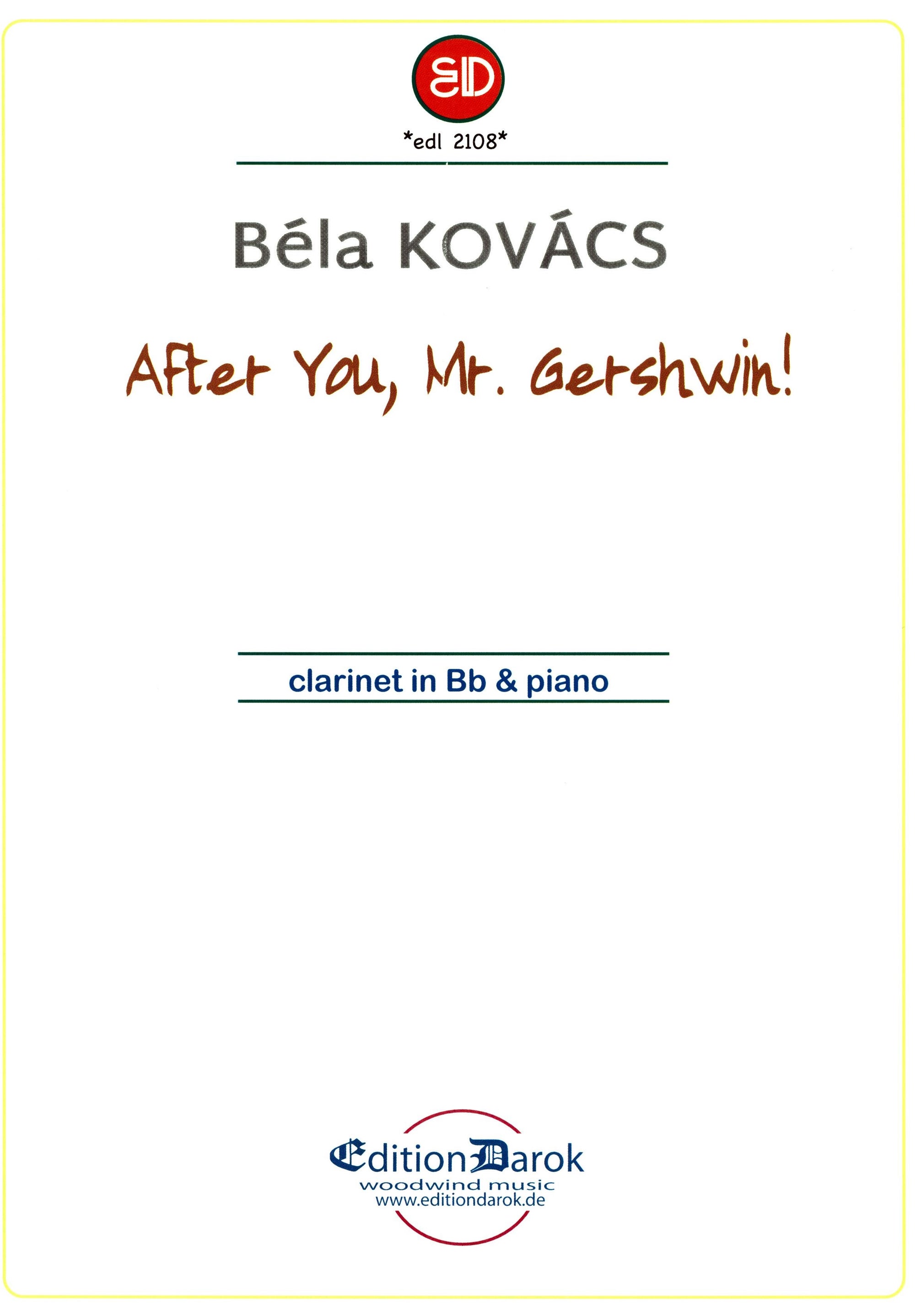 Kovács: After you, Mr. Gershwin!