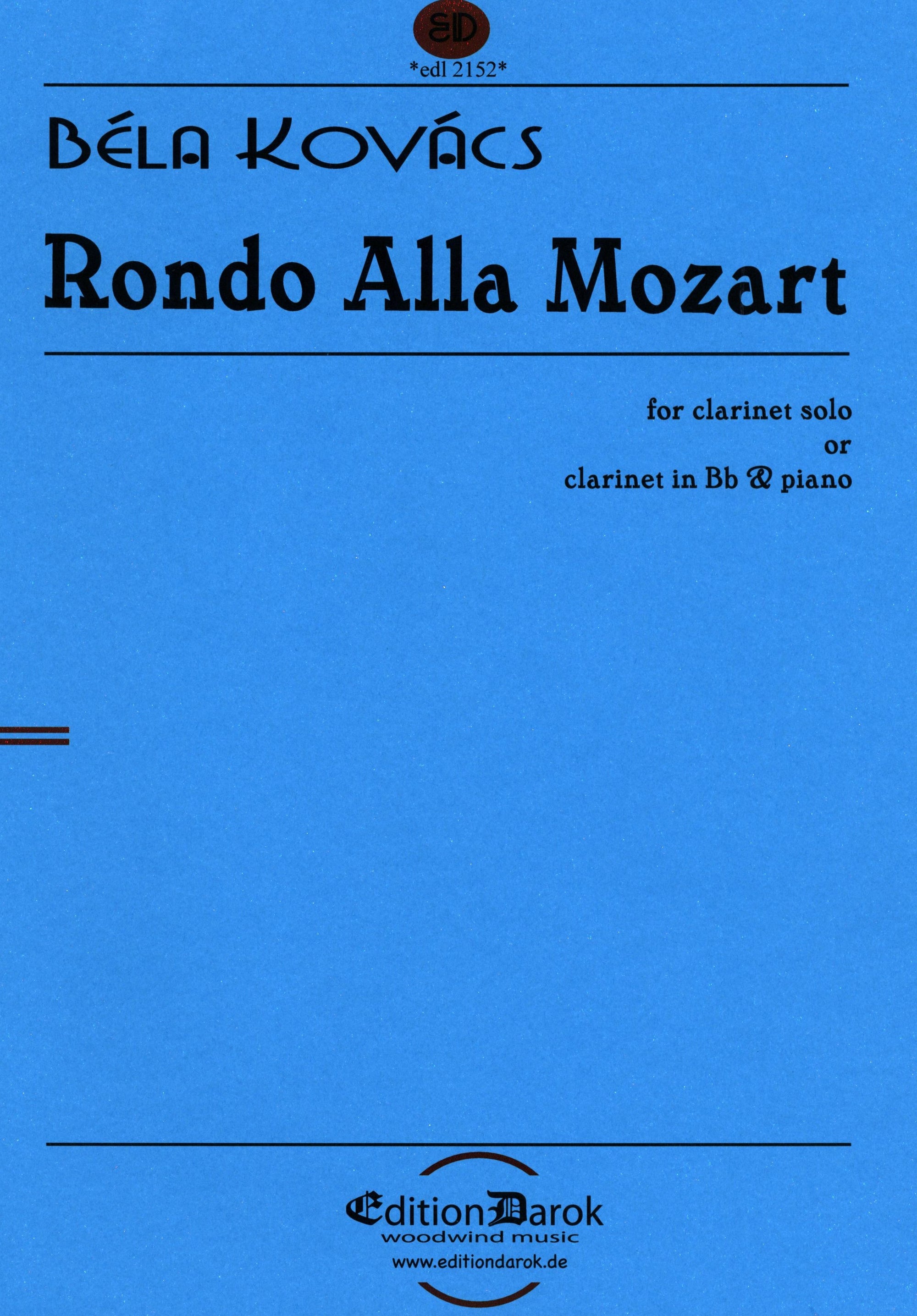 Kovács: Rondo Alla Mozart