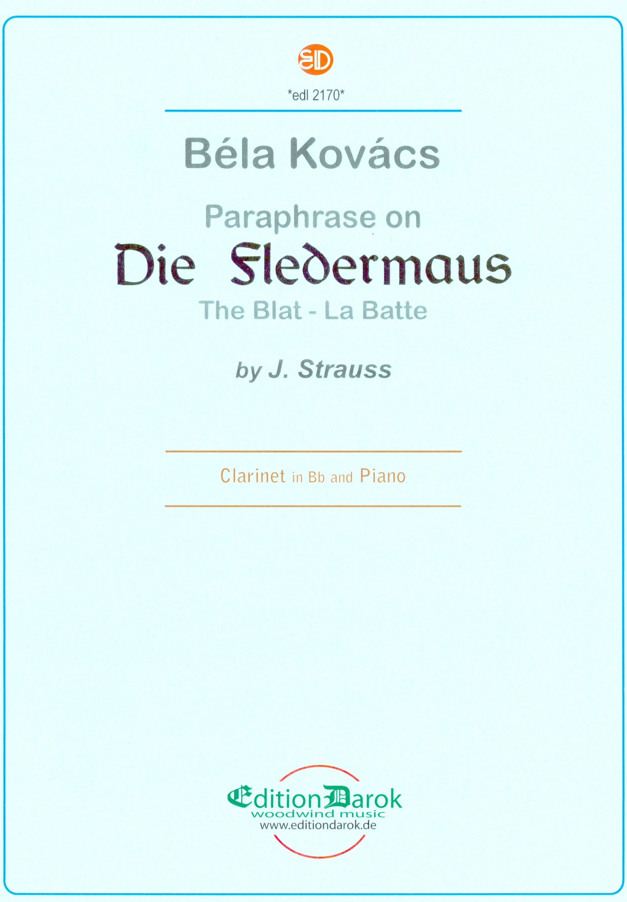 Kovács: Paraphrase on "Die Fledermaus"