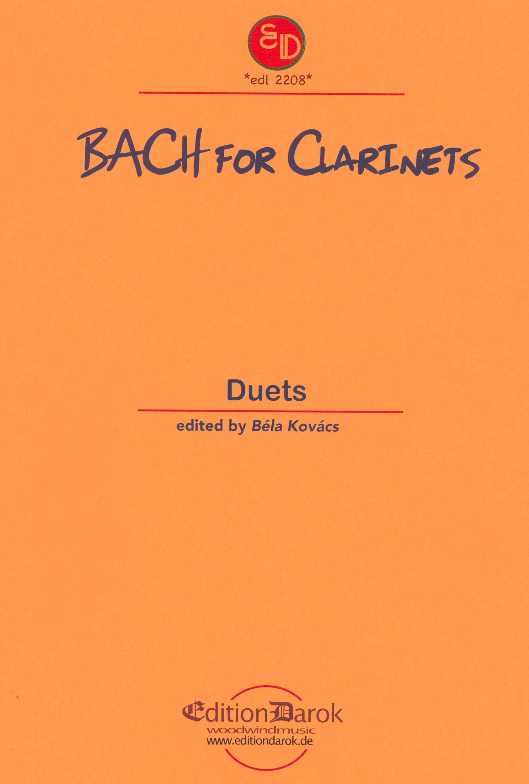 Bach for Clarinets