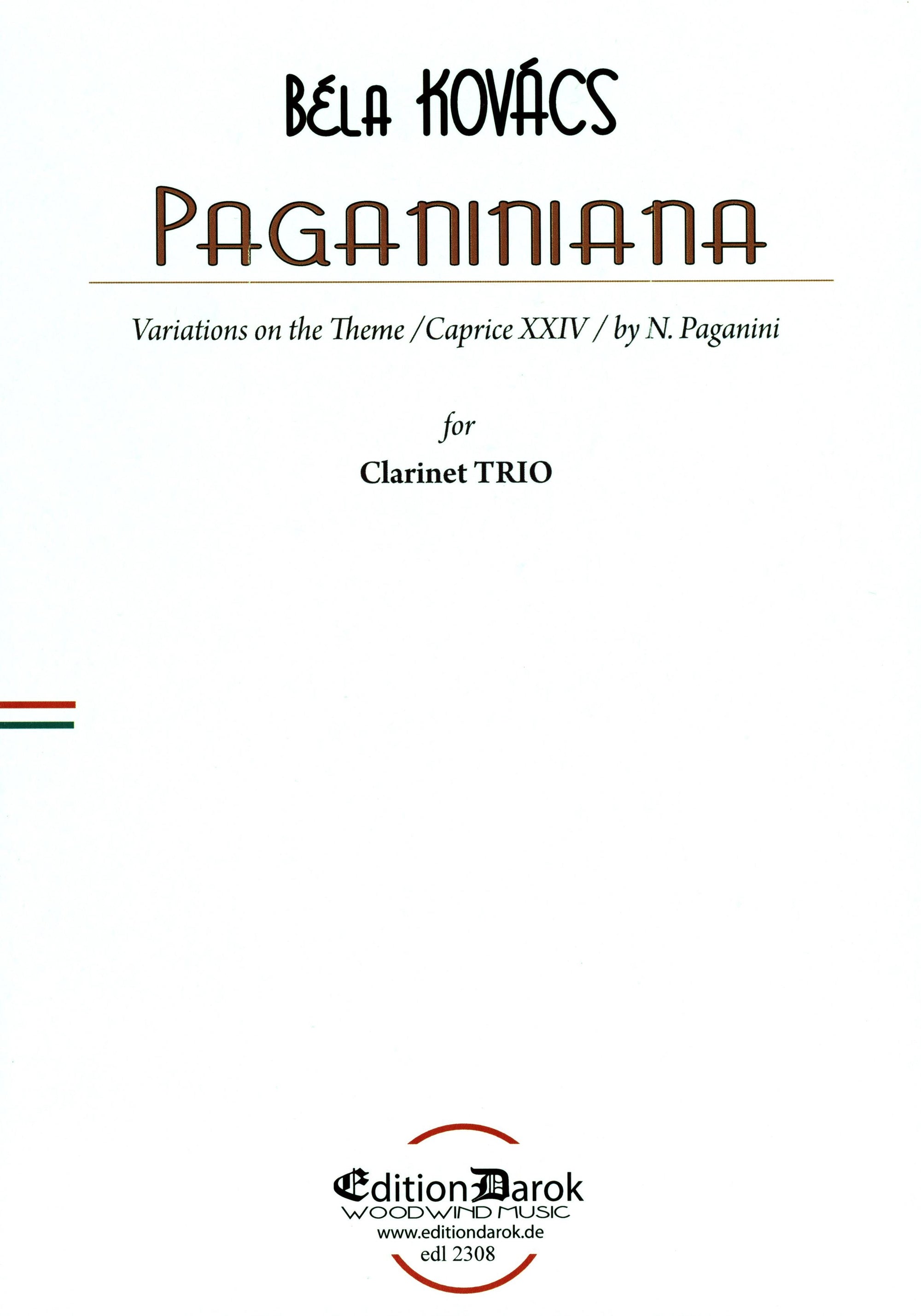 Kovács: Paganiniana