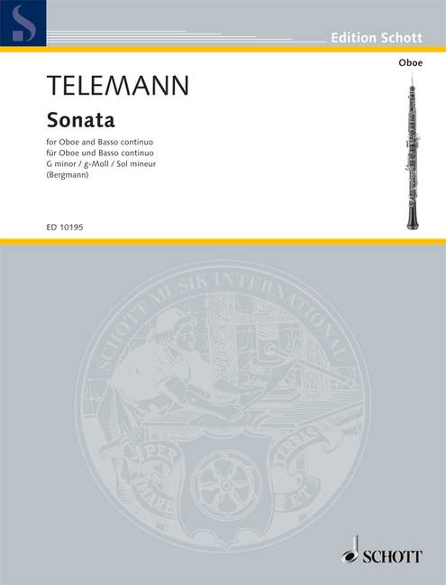 Telemann: Oboe Sonata in G Minor