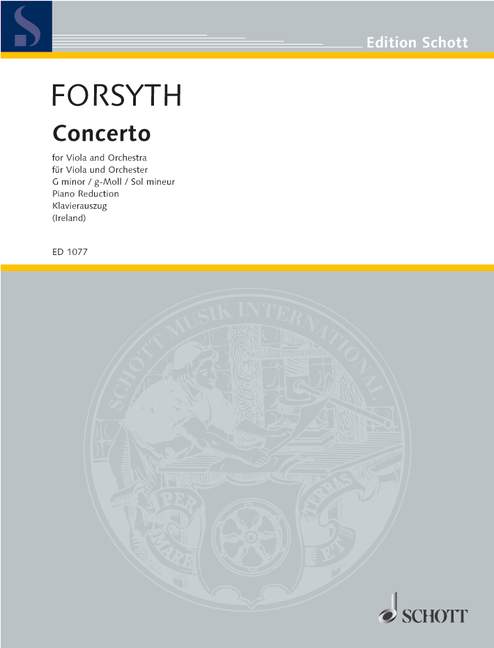 Forsyth: Viola Concerto in G Minor