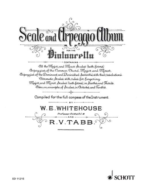 Scale and Arpeggio Album for the Cello