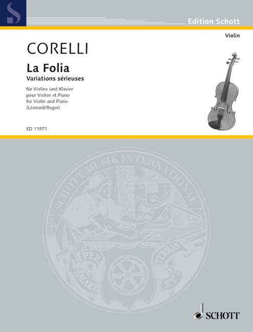 Corelli: La Folia (arr. for violin & piano)
