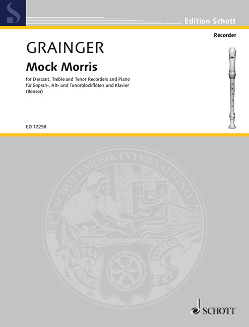 Grainger: Mock Morris (arr. for SAT recorders & piano)