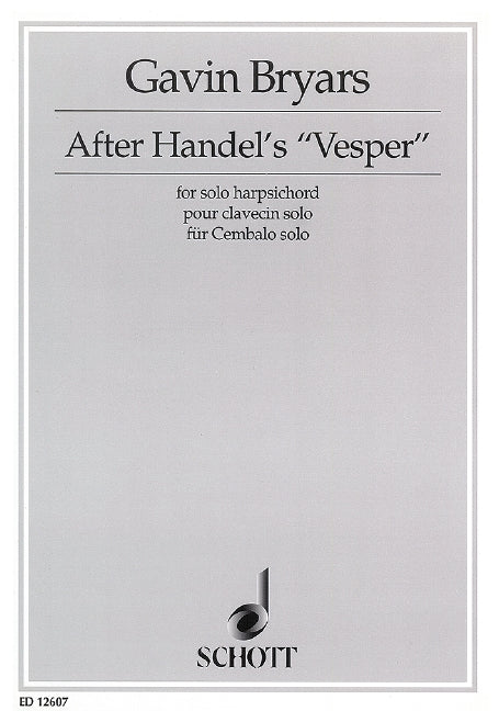 Bryars: After Handel's "Vesper"