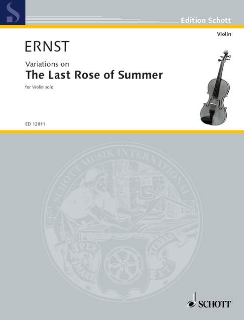 Ernst: Variations on The Last Rose of Summer