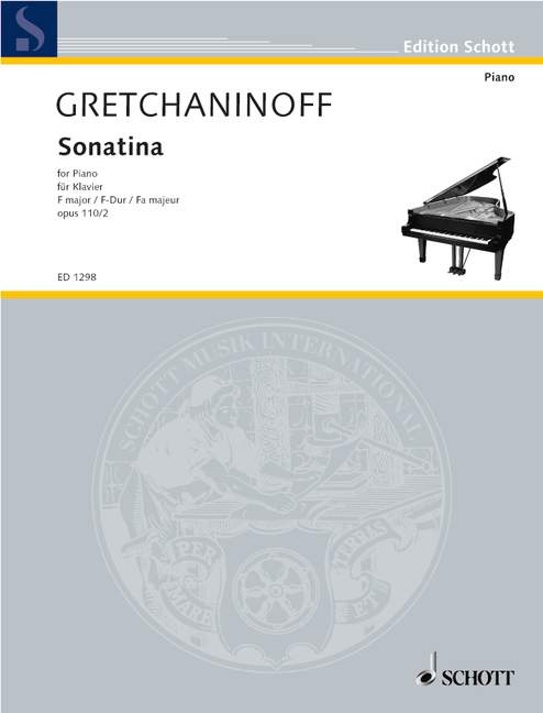 Gretchaninov: Sonatina in F Major, Op. 110, No. 2