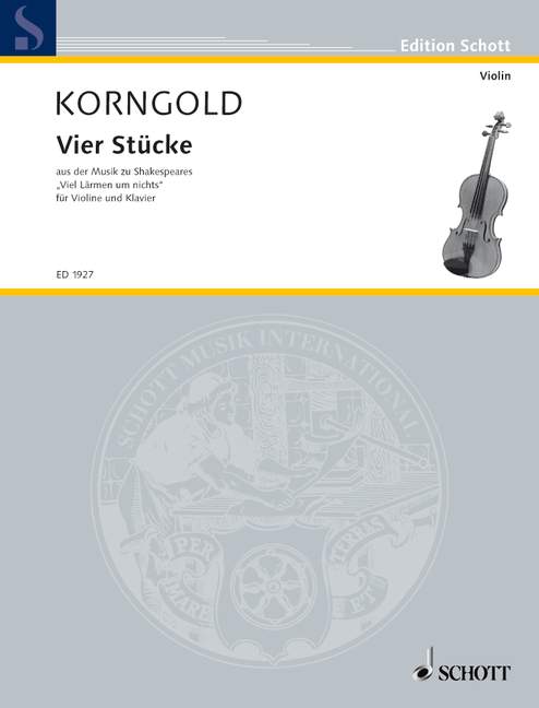 Korngold: 4 Movement Suite from "Much Ado About Nothing", Op. 11