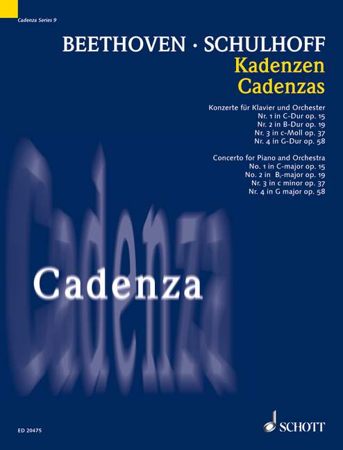 Schulhoff: Cadenzas to Beethoven's Concertos 1-4
