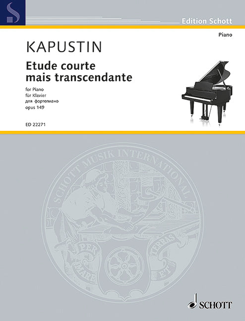 Kapustin: Etude courte mais transcendante, Op. 149