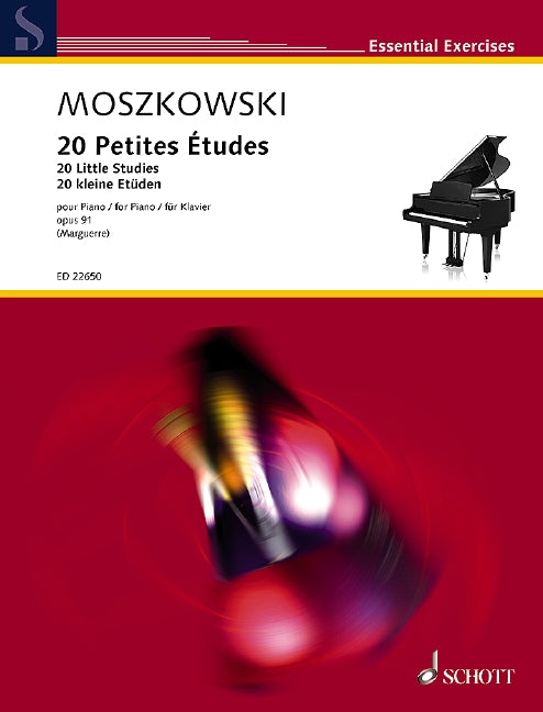 Moszkowski: 20 Petite Etudes, Op. 91