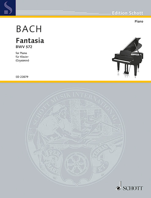 Bach: Fantasia, BWV 572 (arr. for piano)