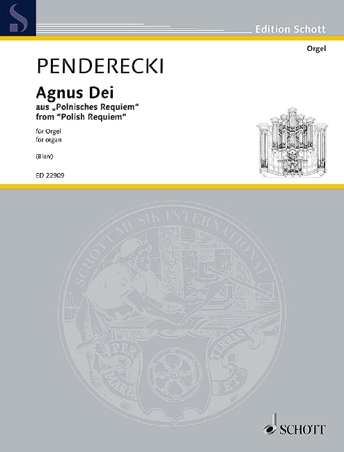 Penderecki: Agnus Dei from 'Polish Requiem' (arr. for organ)