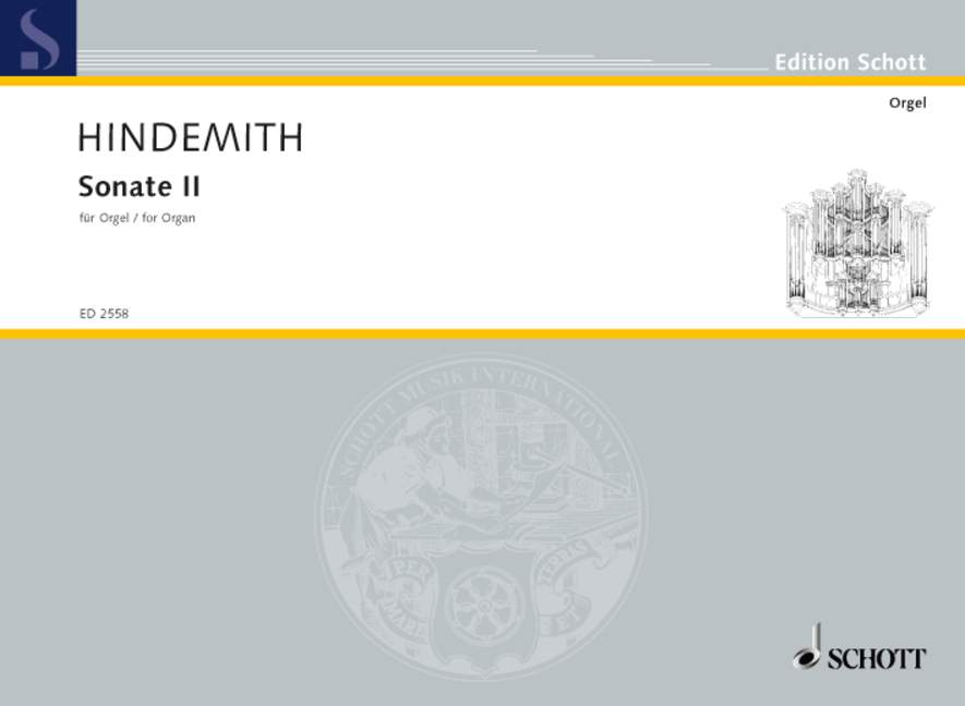 Hindemith: Organ Sonata No. 2